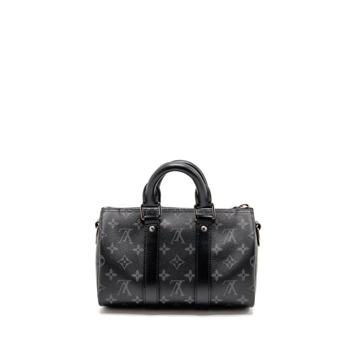 LOUIS VUITTON KEEPALL BANDOULIERE 25 MONOGRAM ECLIPSE SHW