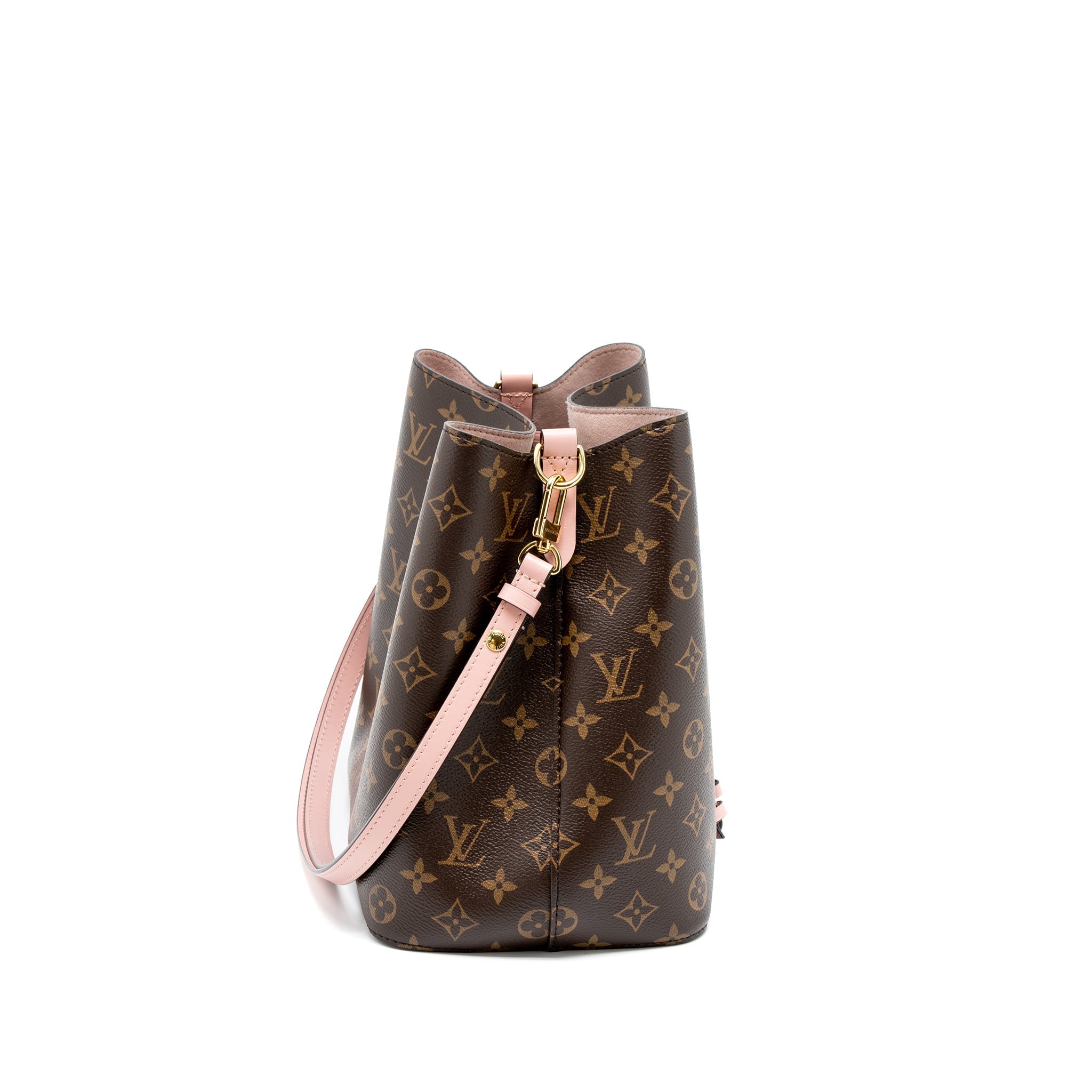 LOUIS VUITTON NEONOE MONOGRAM CANVAS ROSE POUDRE GHW (NEW VERSION)