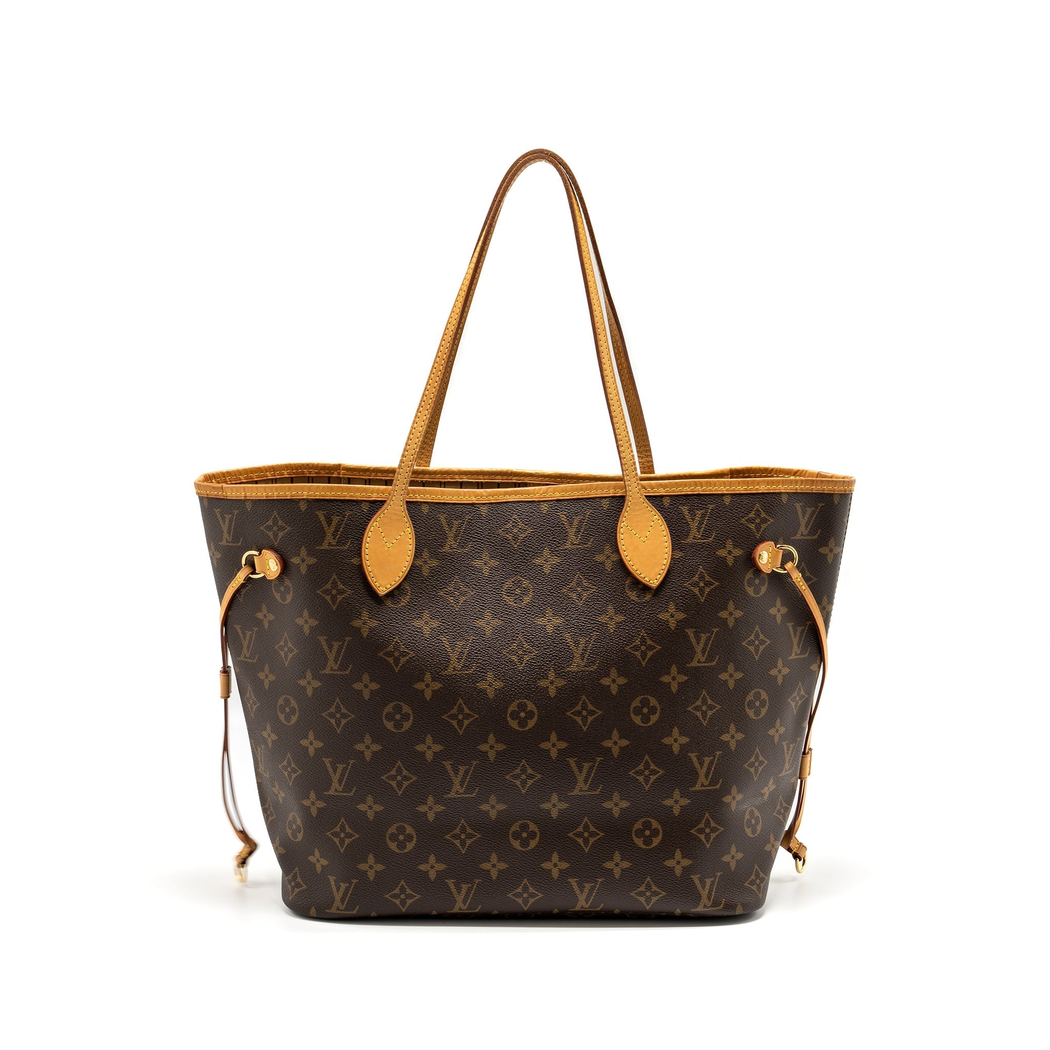 LOUIS VUITTON NEVERFULL MM MONOGRAM CANVAS GHW