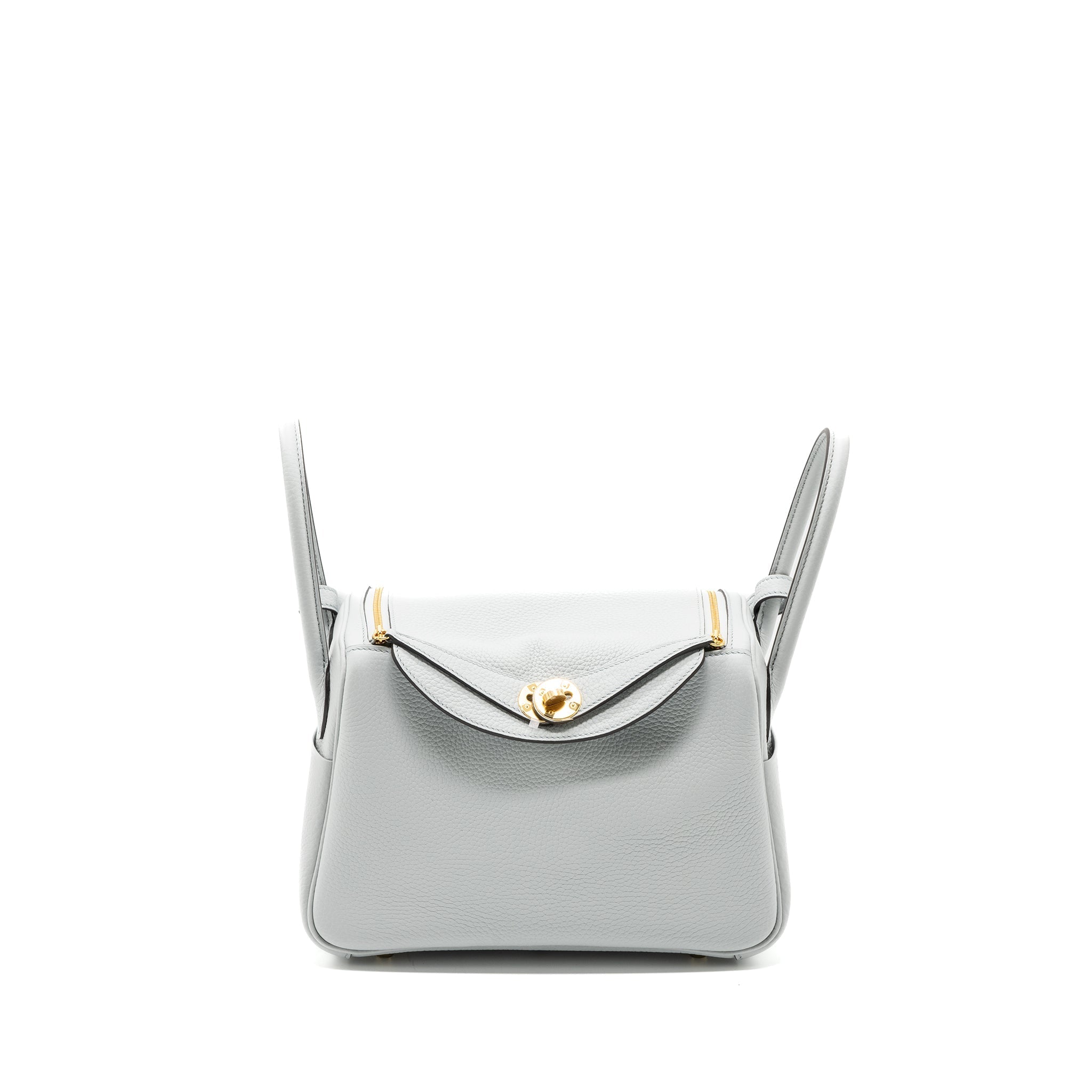 HERMES LINDY 26 CLEMENCE BLUE PALE GHW