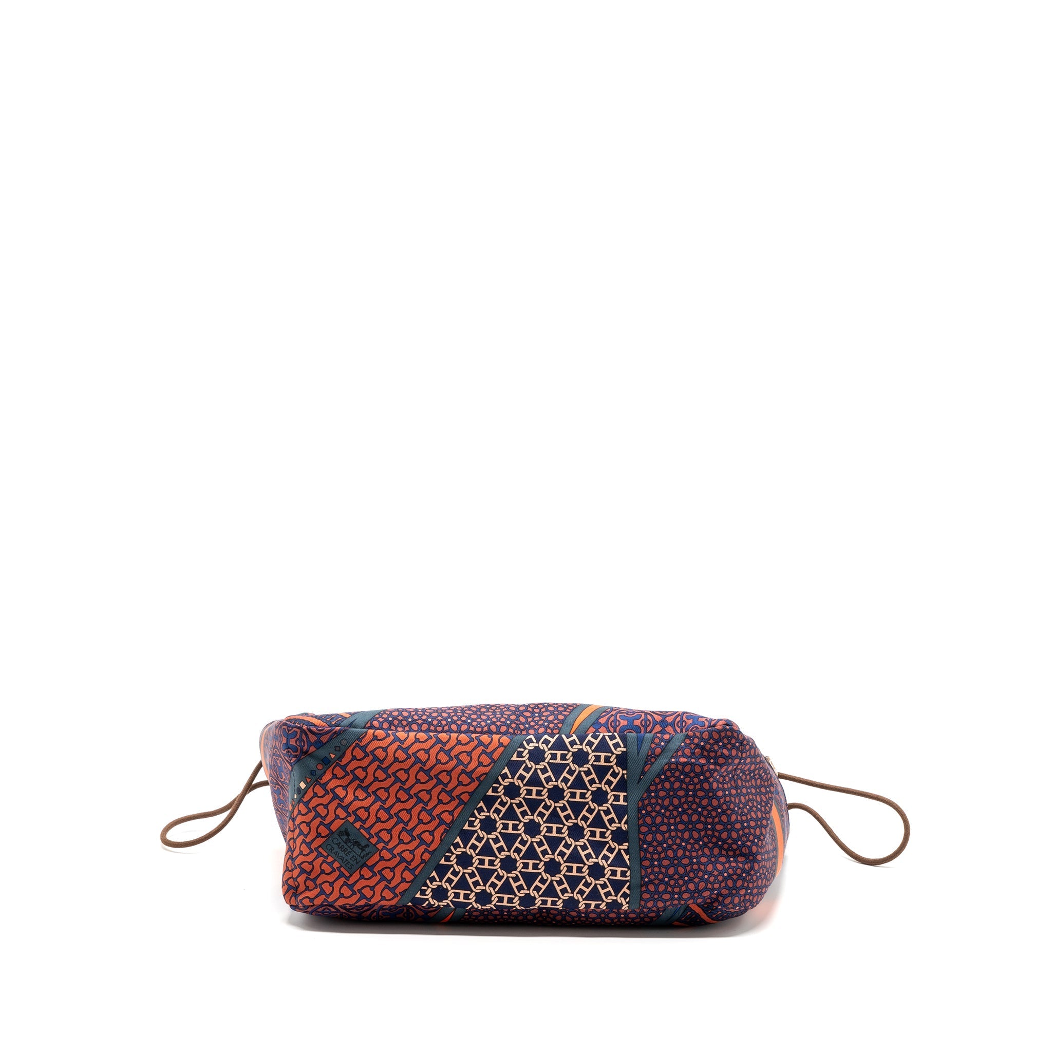HERMES FOURBI 25 POUCH CANVAS / LEATHER MULTICOLOUR SHW
