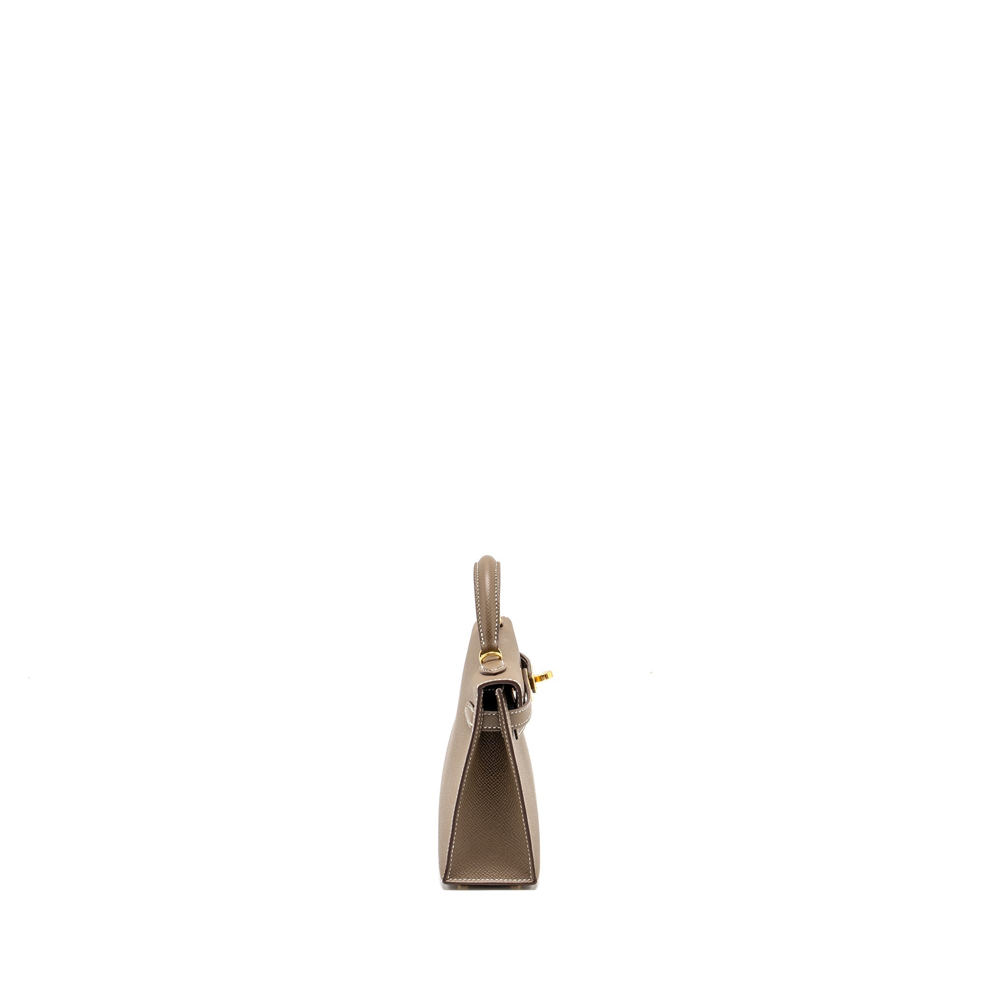 HERMES MINI KELLY EPSOM ETOUPE GHW