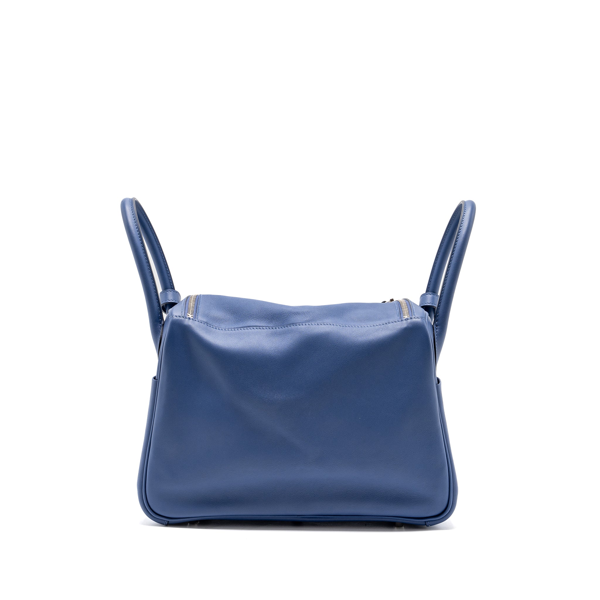 HERMES LINDY 30 SWIFT BLUE BRIGHTON MULTICOLOUR STRAP SHW