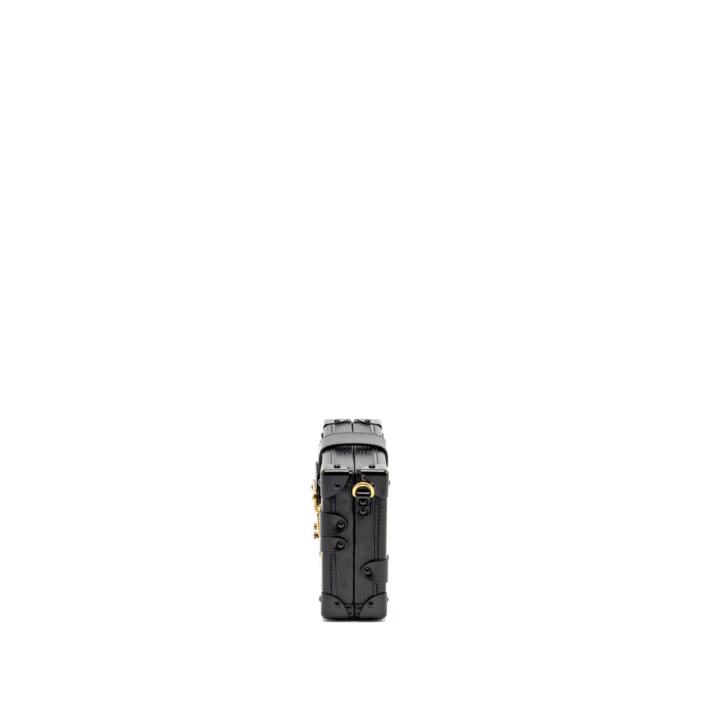 LOUIS VUITTON PETIT MALLE EPI BLACK GHW