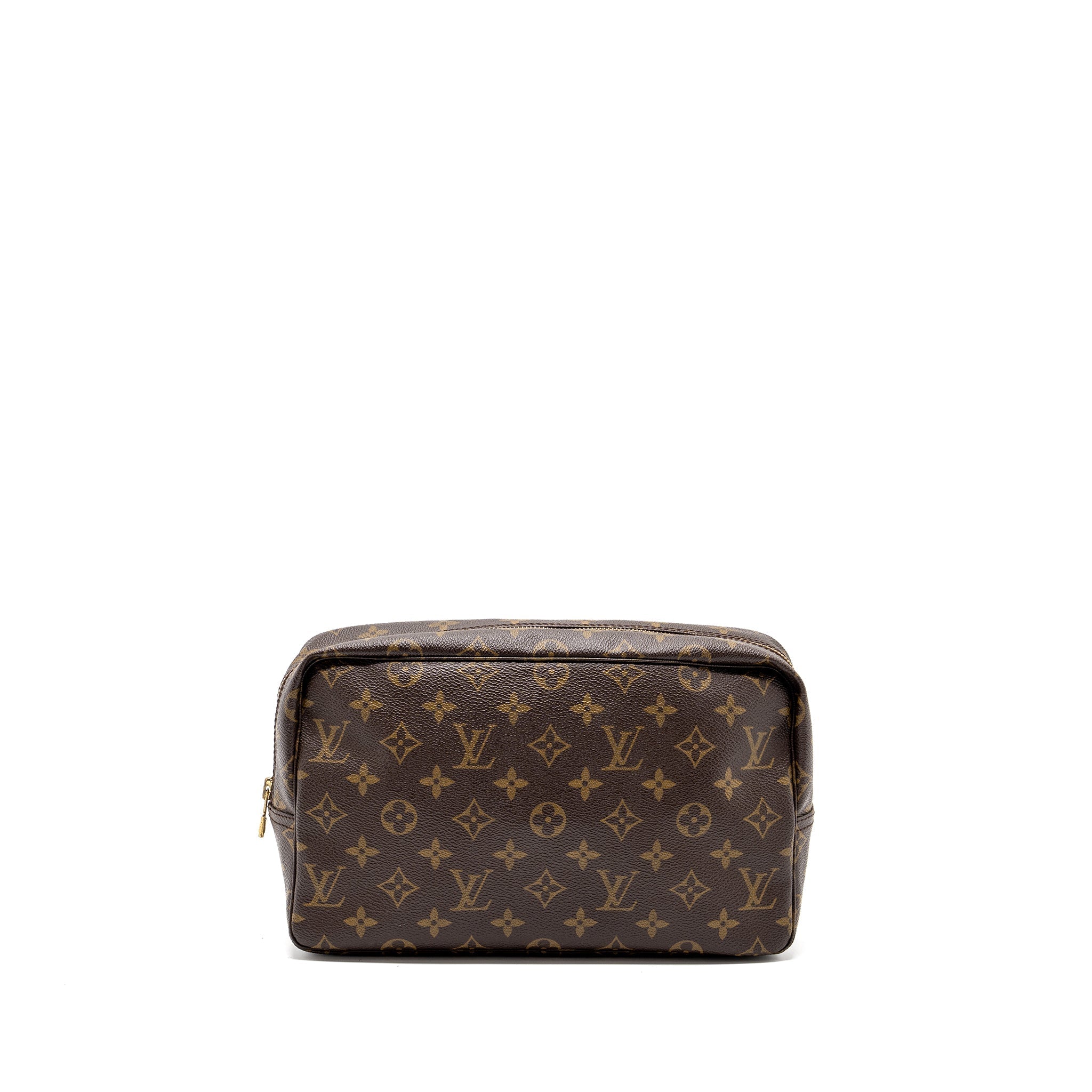 LOUIS VUITTON VINTAGE TROUSSE TOILETTE 28 COSMETIC BAG MONOGRAM CANVAS GHW