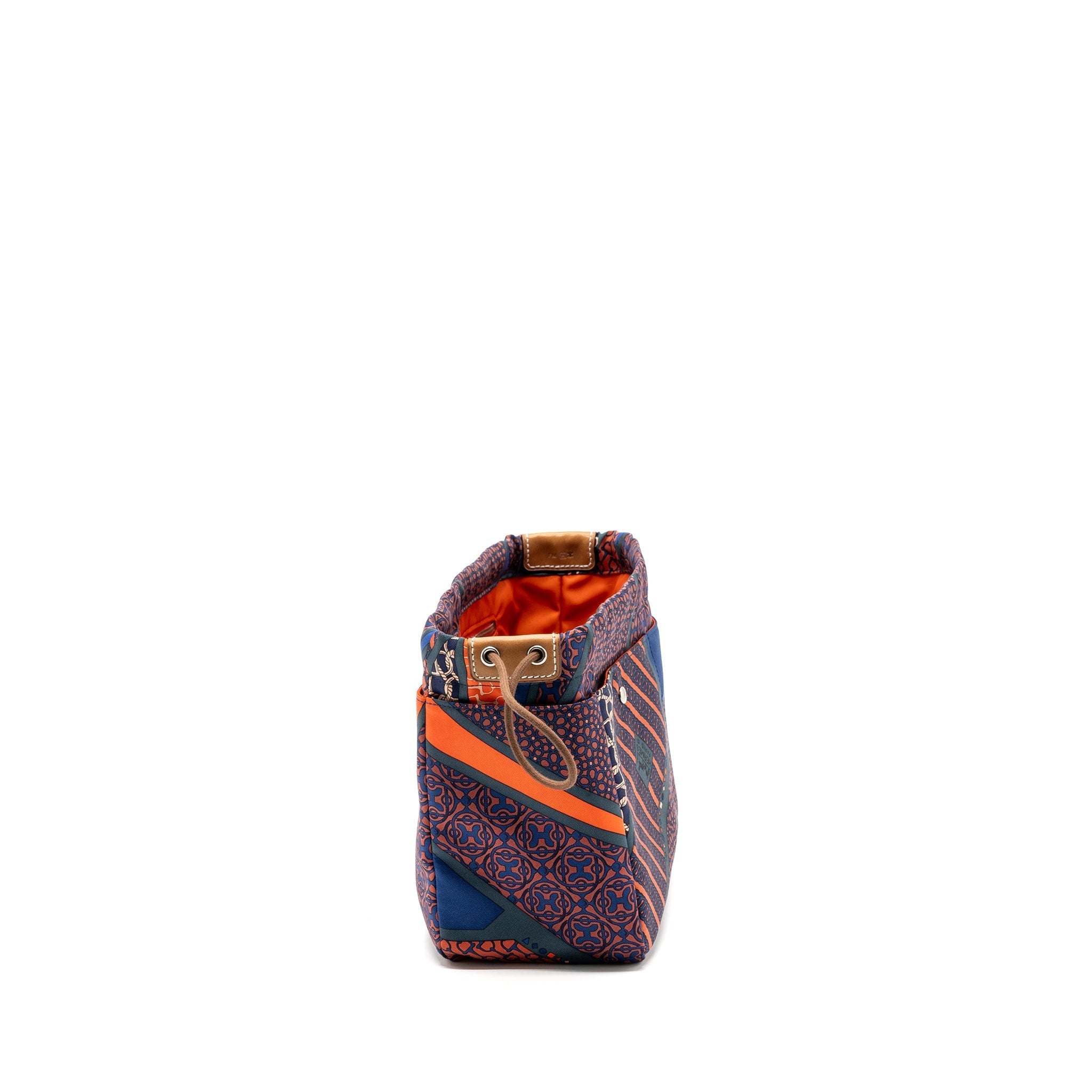 HERMES FOURBI 25 POUCH CANVAS / LEATHER MULTICOLOUR SHW