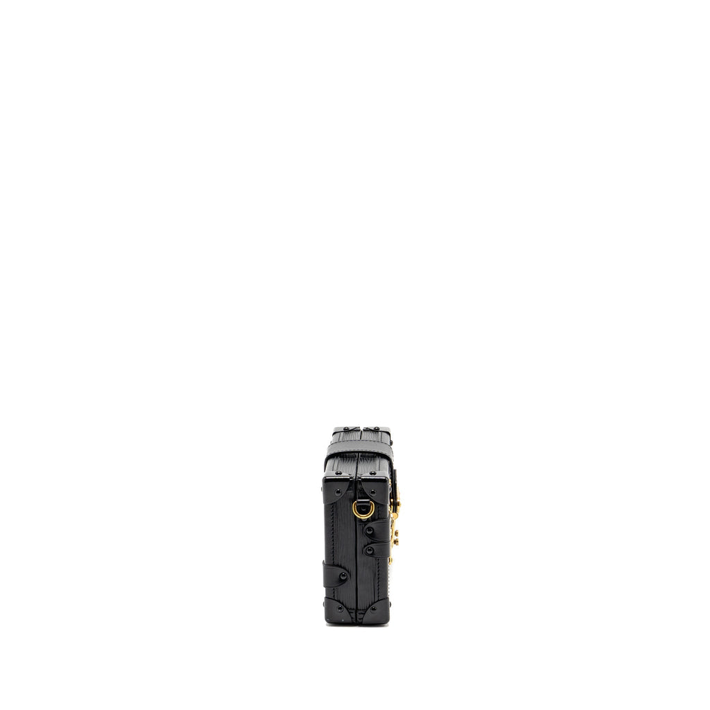 LOUIS VUITTON PETIT MALLE EPI BLACK GHW