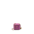 CHANEL PEARL CRUSH MINI VANITY WITH CHAIN LAMBSKIN PURPLE GHW