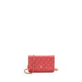 CHANEL CLASSIC WALLET ON CHAIN CAVIAR PINK GHW