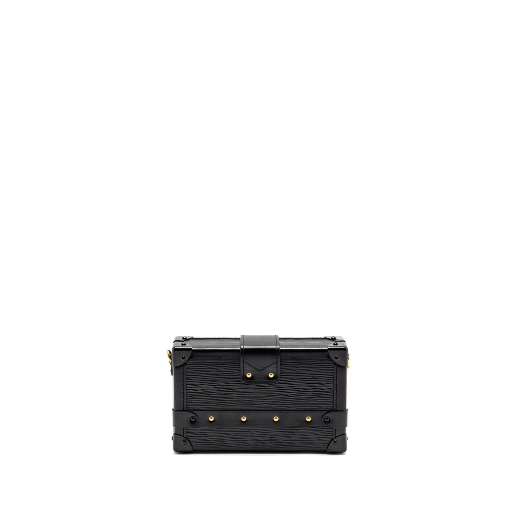 LOUIS VUITTON PETIT MALLE EPI BLACK GHW