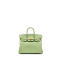HERMES BIRKIN 25 SWIFT VERT CRIQUET GHW