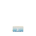 LOUIS VUITTON MONOGRAM GIANT BY THE POOL ZIP WALLET MULTICOLOUR BLUE GHW