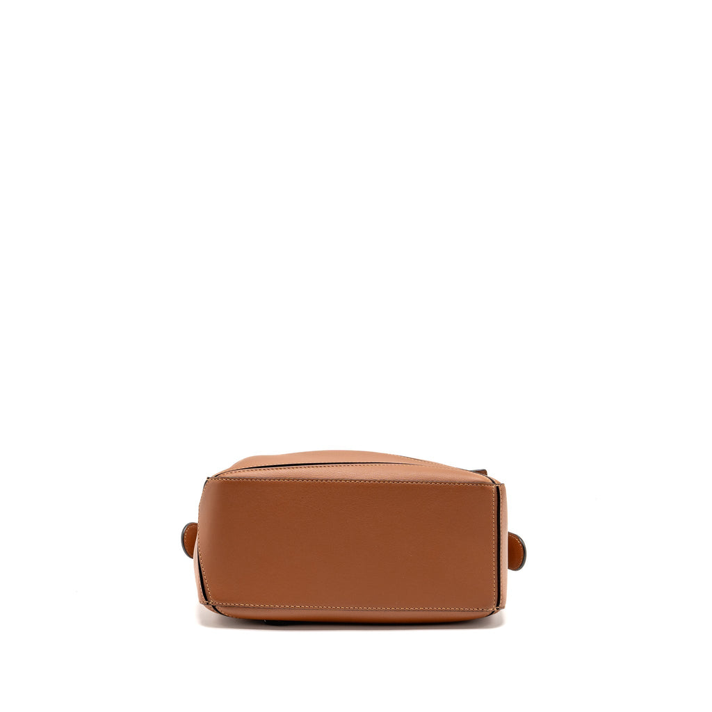 LOEWE SMALL PUZZLE BAG CALFSKIN TAN GHW