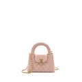CHANEL 23K MINI SHOPPING TOTE CALFSKIN LIGHT PINK GHW(MICROCHIP)