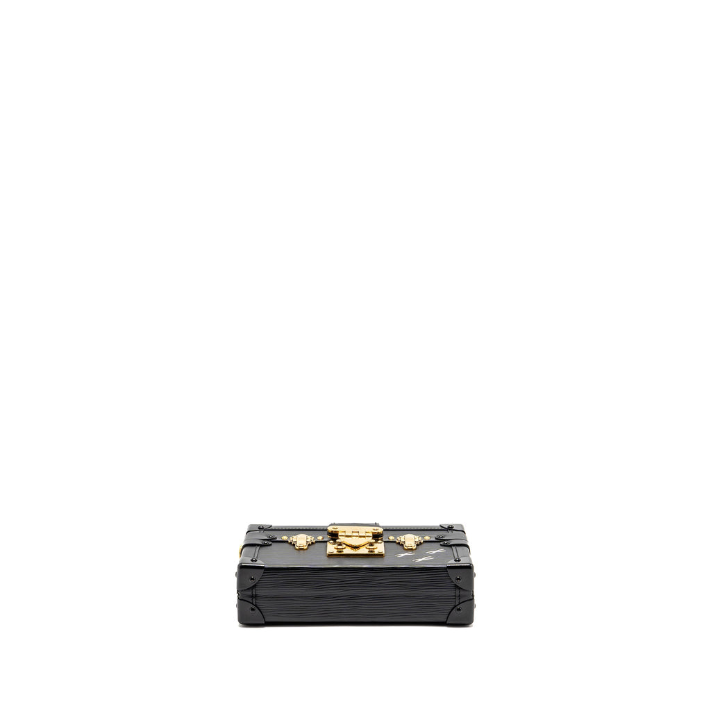 LOUIS VUITTON PETIT MALLE EPI BLACK GHW