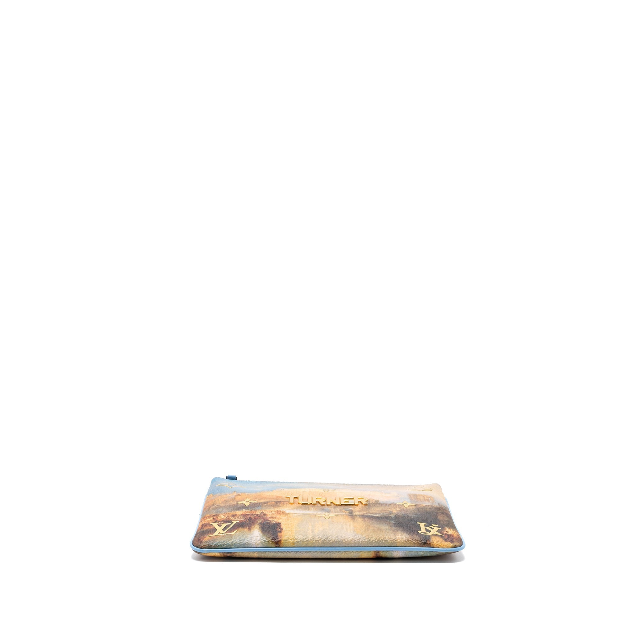 LOUIS VUITTON JEFF KOONS CHAIN POUCH MULTICOLOR GHW
