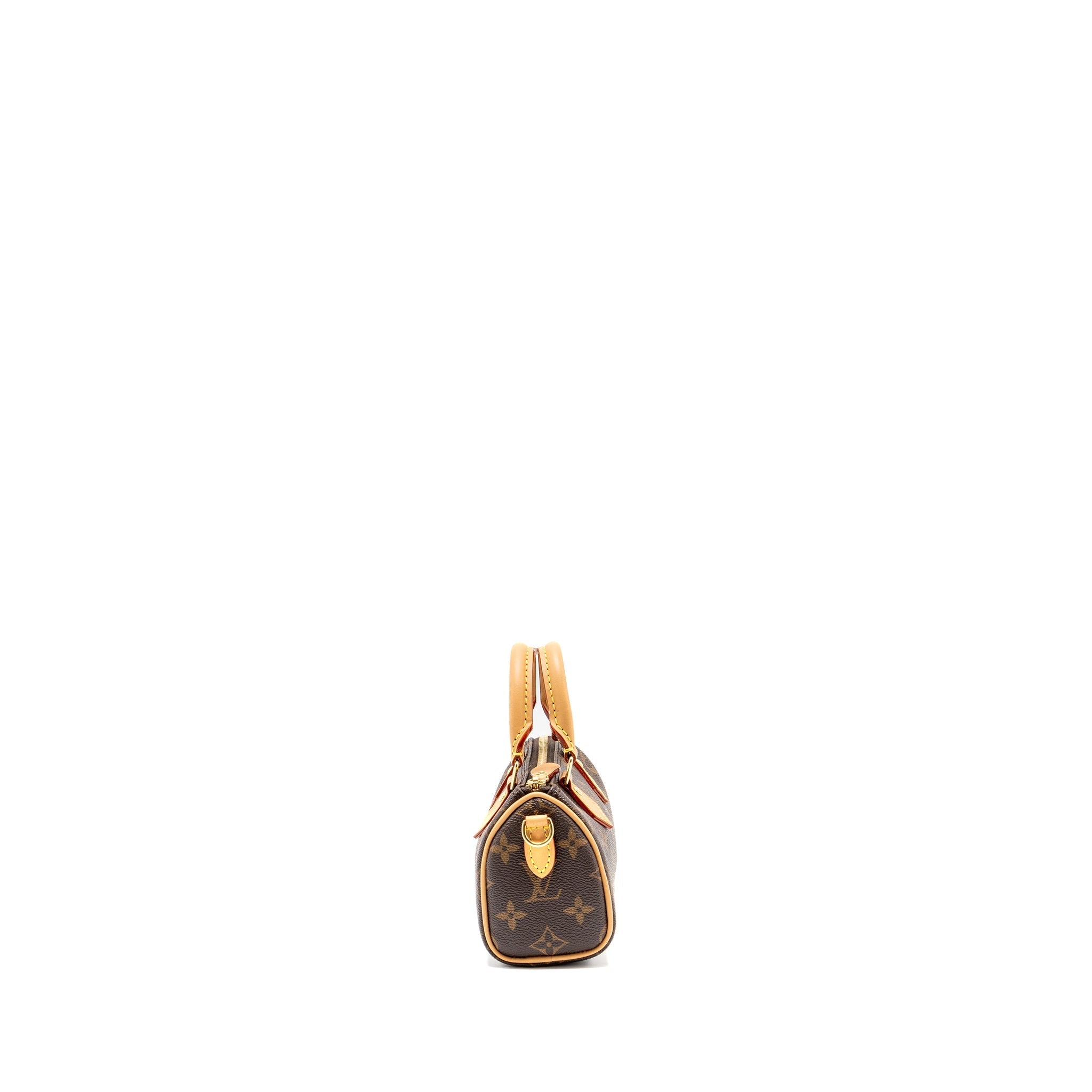 LOUIS VUITTON NANO SPEEDY MONOGRAM CANVAS GHW