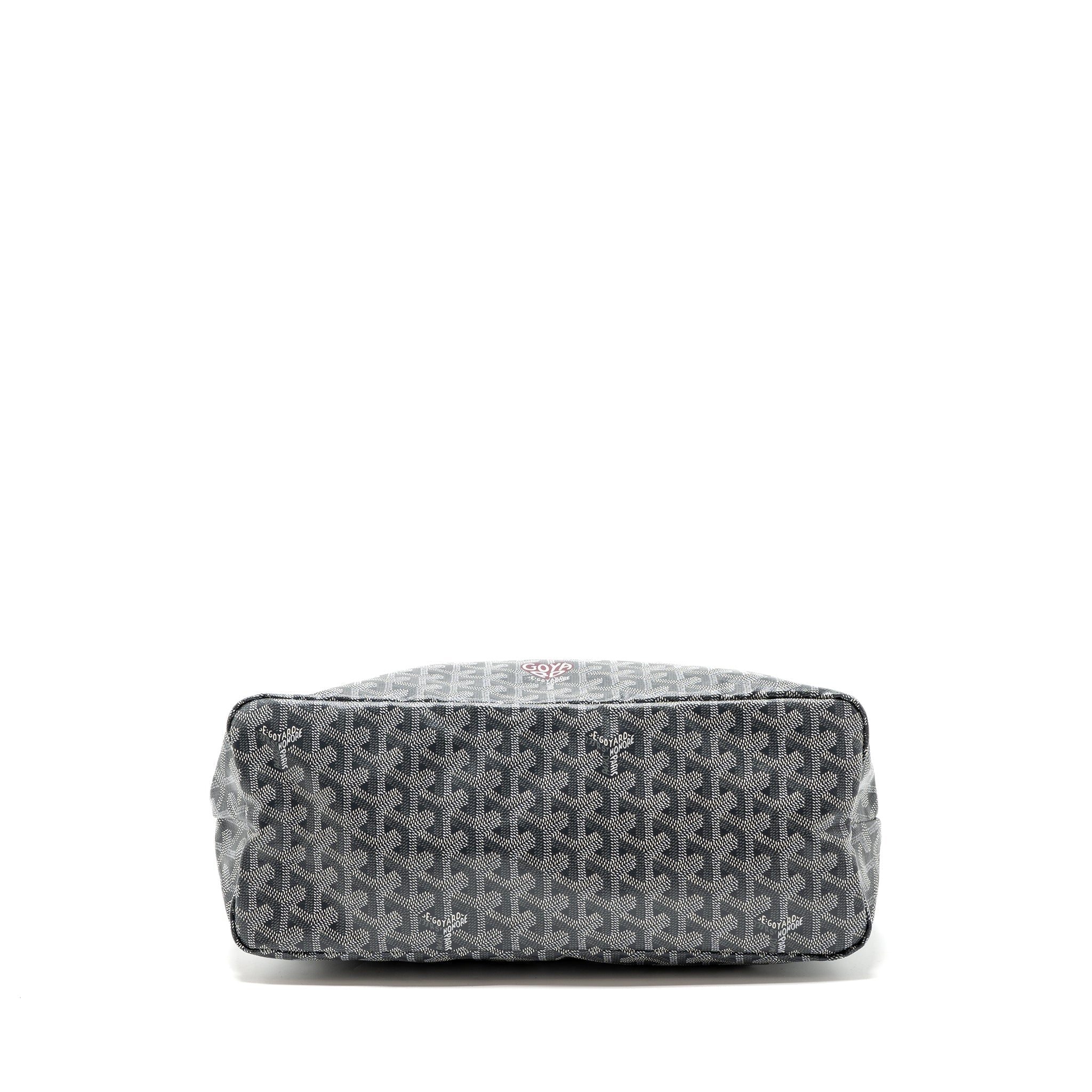 GOYARD BOHEME HOBO PM GOYARDINE CANVAS GRIS SHW
