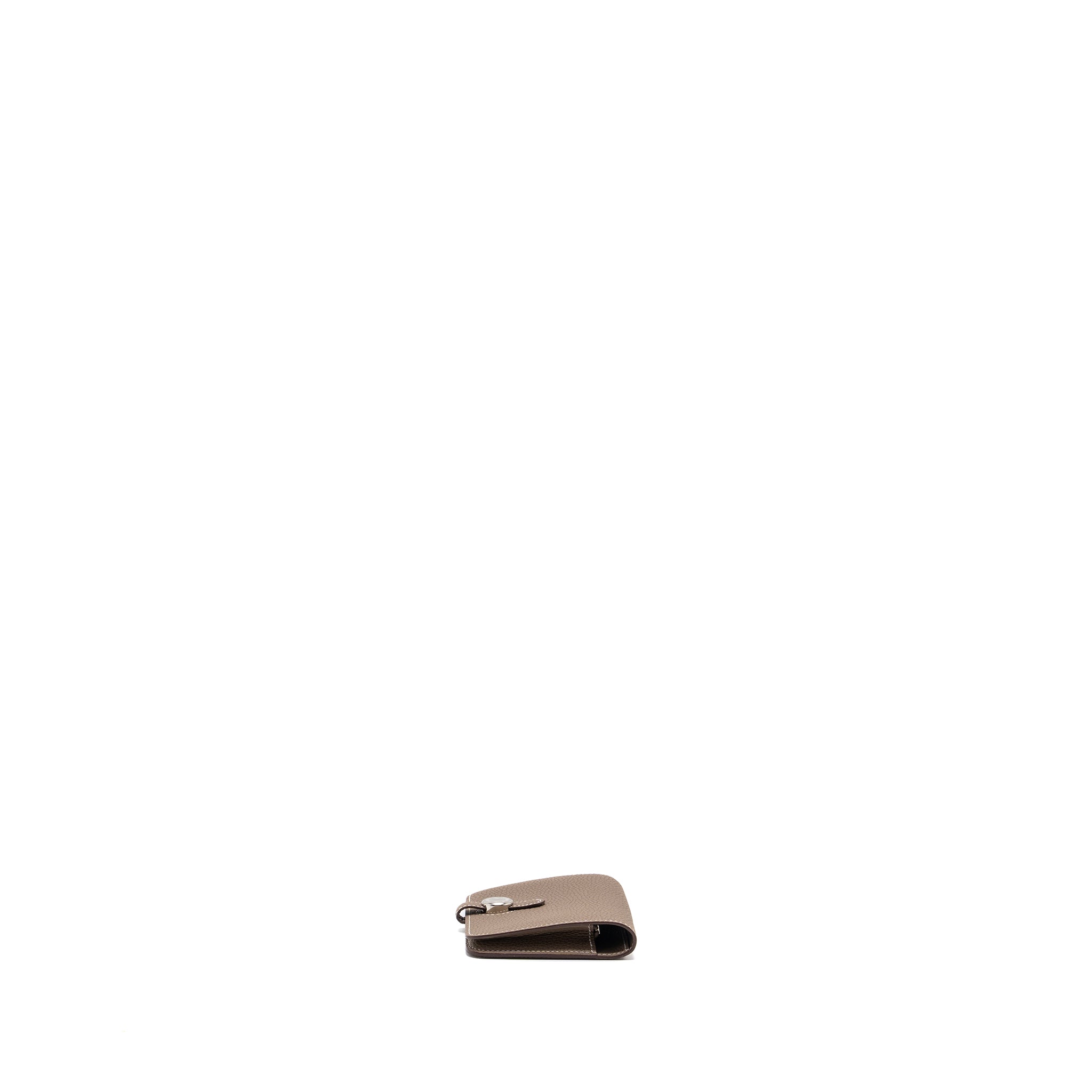 HERMES DOGON COMPACT WALLET TOGO ETOUPE SHW