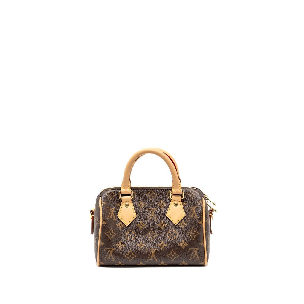 LOUIS VUITTON SPEEDY 20 BANDOULIERE MONOGRAM CANVAS GHW