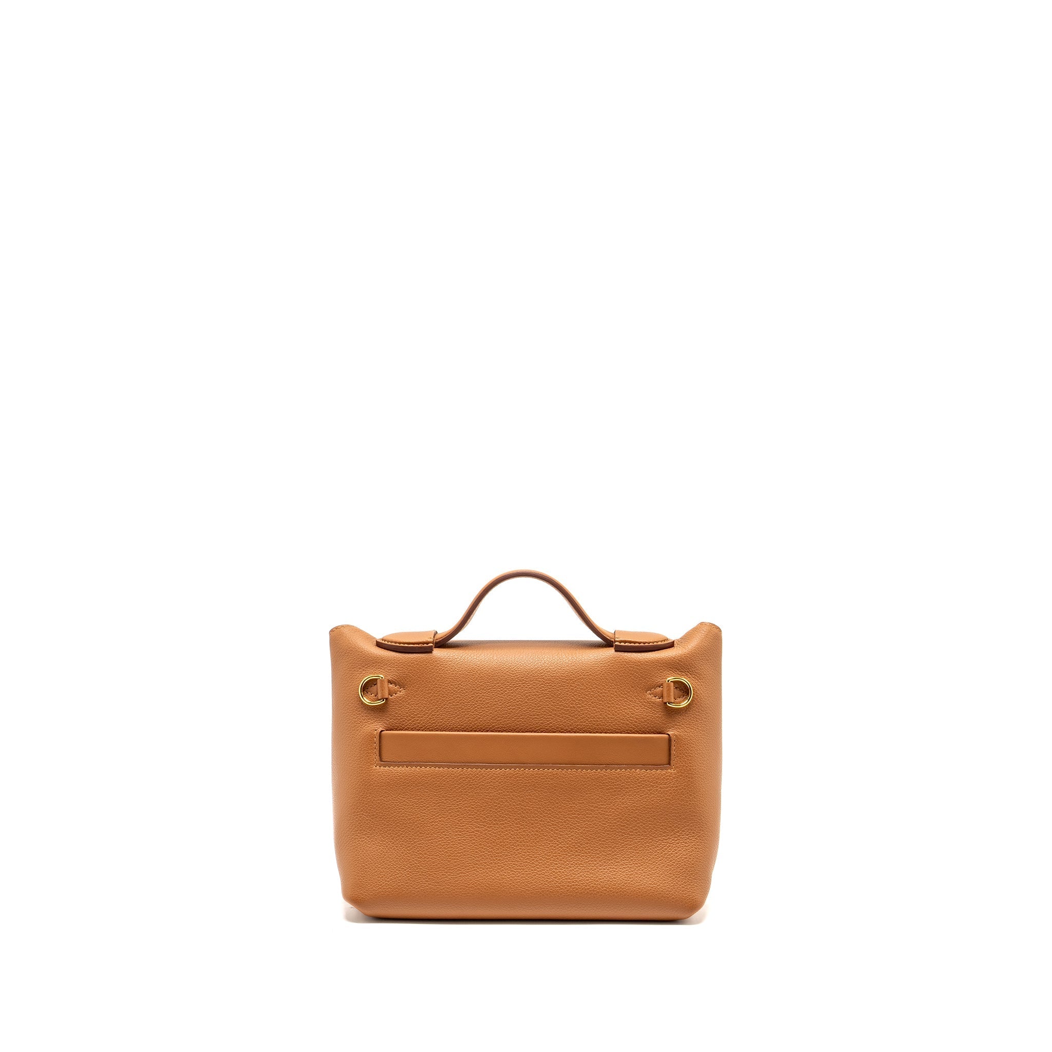 HERMES MINI 24/24 2424-21 BAG EVERCOLOR/SWIFT GOLD GHW