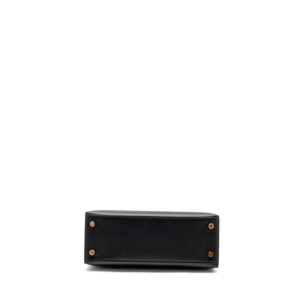 HERMES KELLY 25 SOMBRERO BLACK GHW