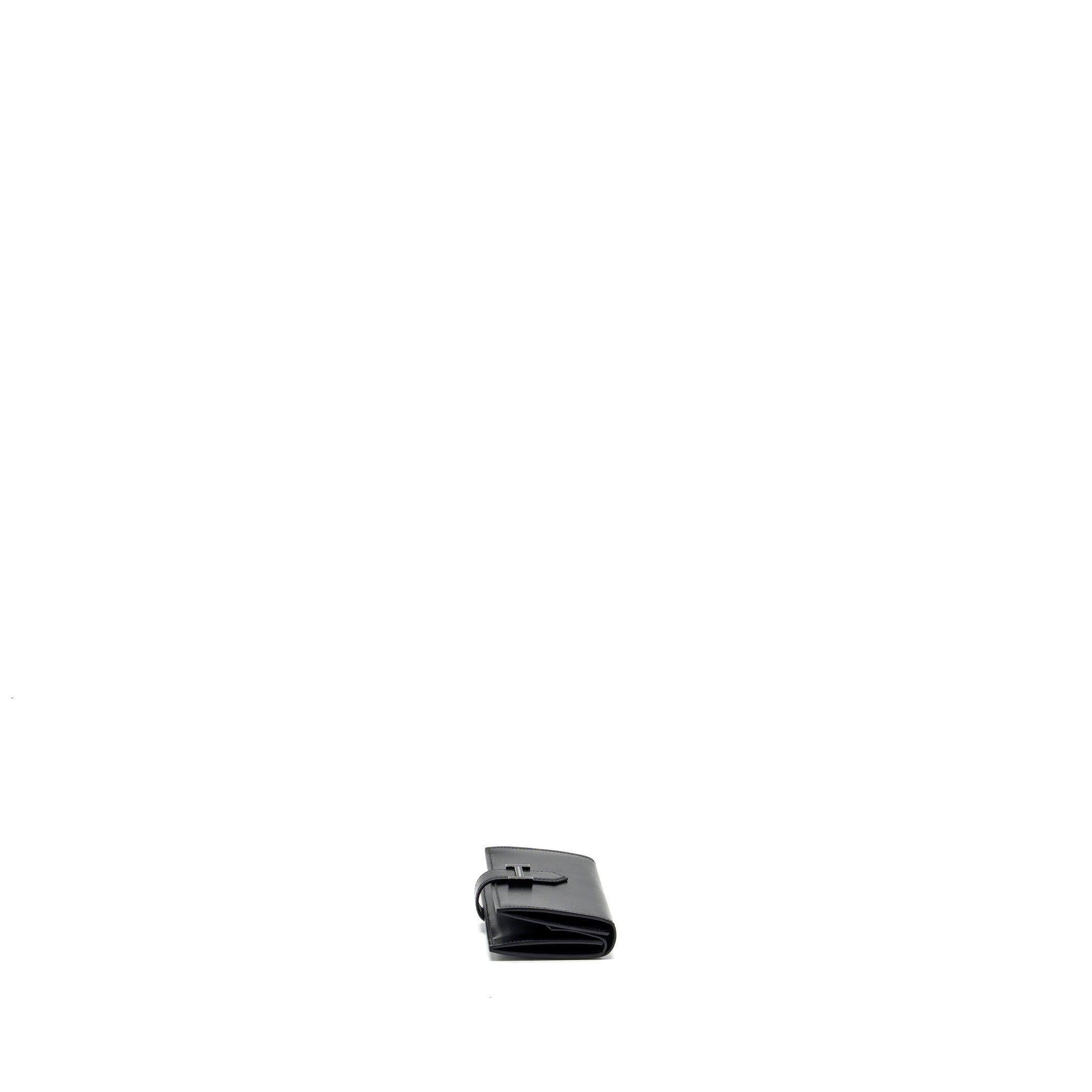 HERMES BEARN MINI WALLET BOX CALFSKIN SO BLACK