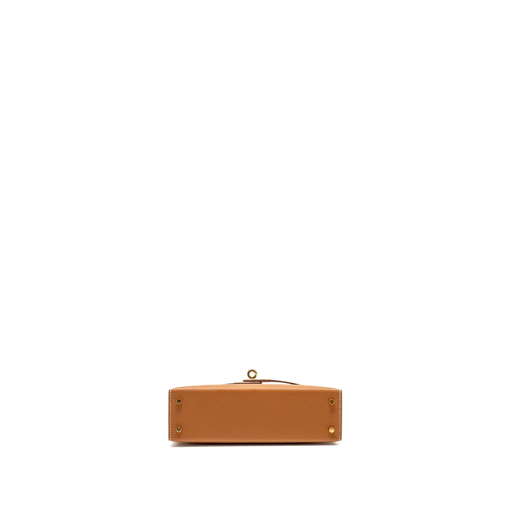 HERMES MINI KELLY II EPSOM GOLD GHW