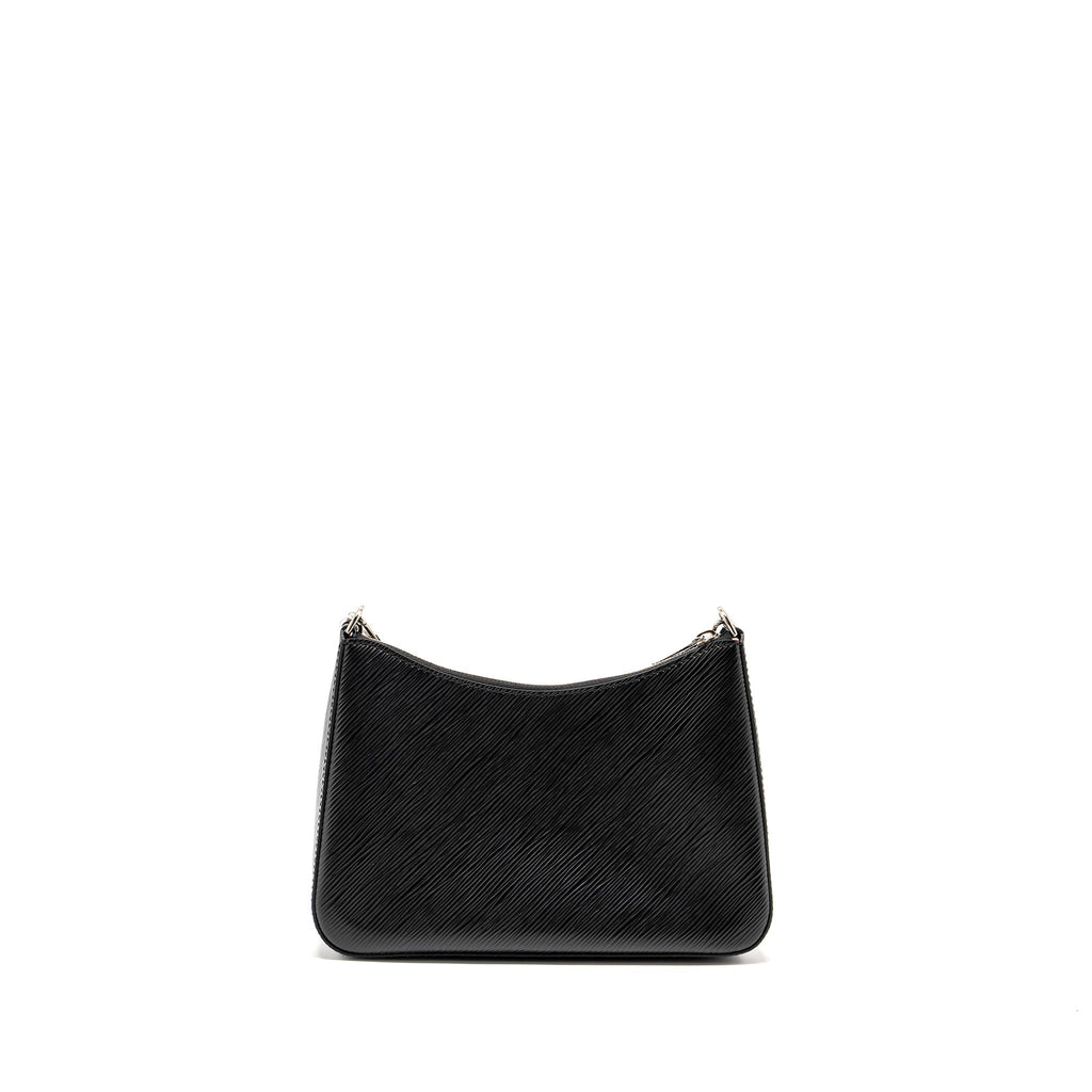 LOUIS VUITTON MARELLE GRAINED EPI/CANVAS BLACK SHW