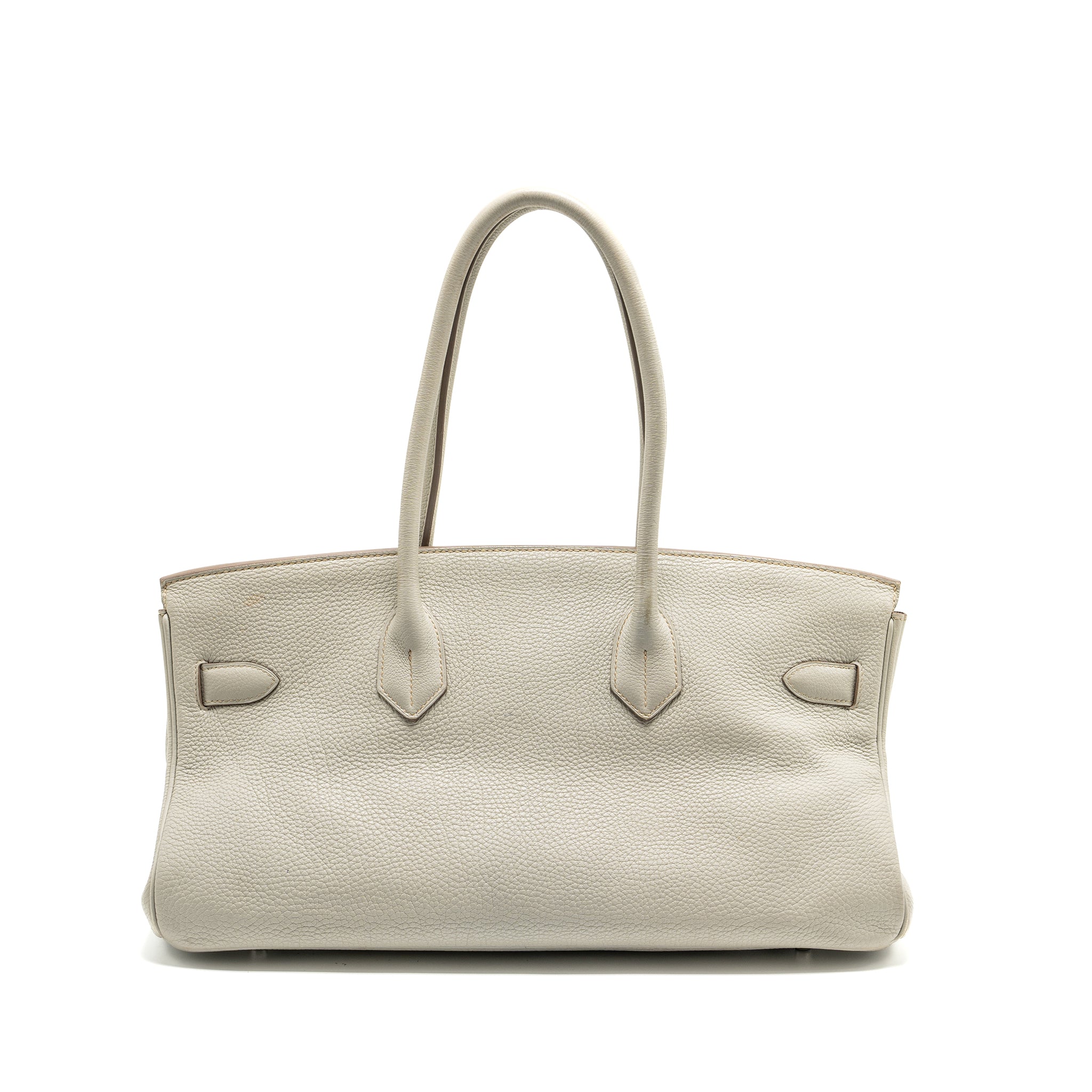 HERMES SHOULDER BIRKIN CLEMENCE GRIS PERLE SHW
