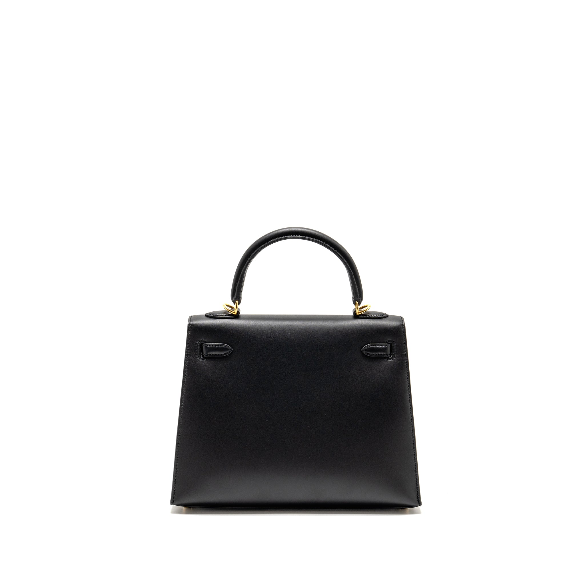 HERMES KELLY 25 SOMBRERO BLACK GHW