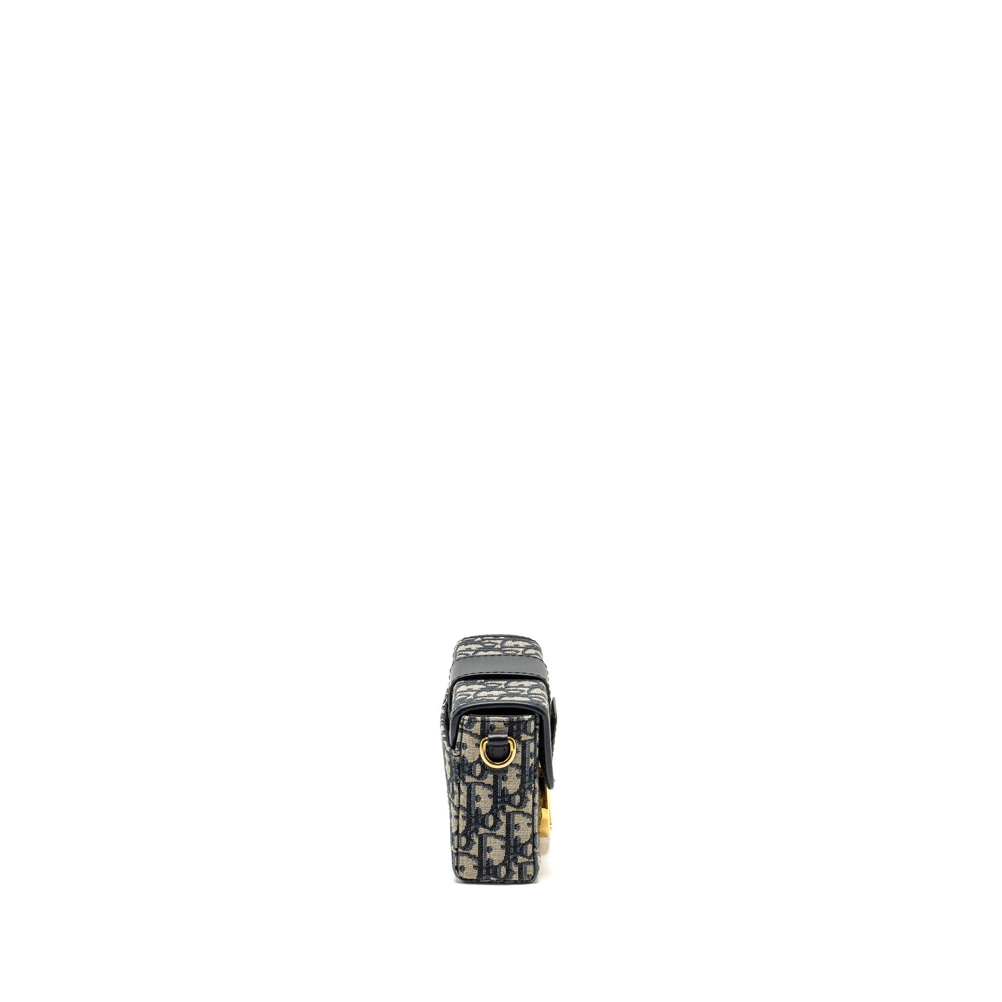 DIOR 30 MONTAIGNE BOX BLUE OBLIQUE JACQUARD GHW