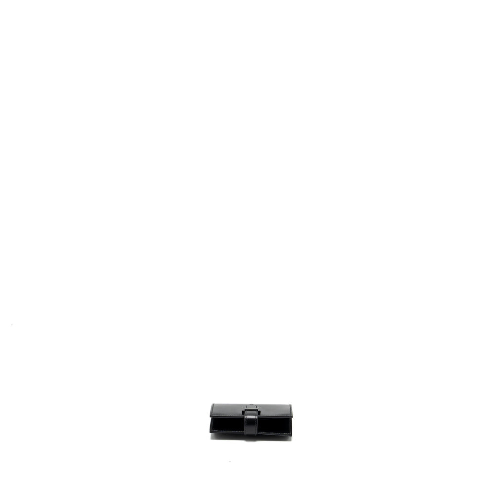 HERMES BEARN MINI WALLET BOX CALFSKIN SO BLACK