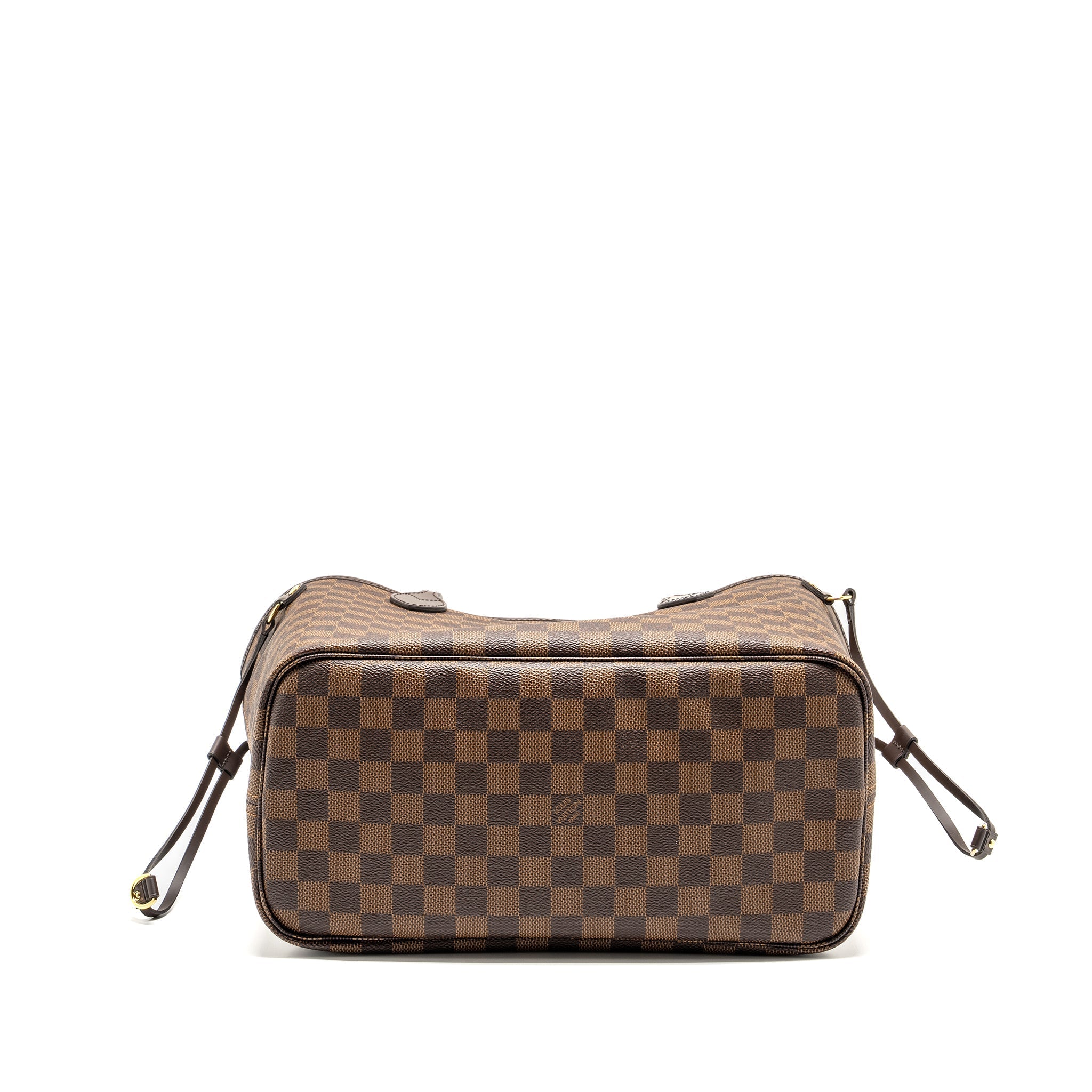 LOUIS VUITTON NEVERFULL MM DAMIER EBENE CANVAS GHW