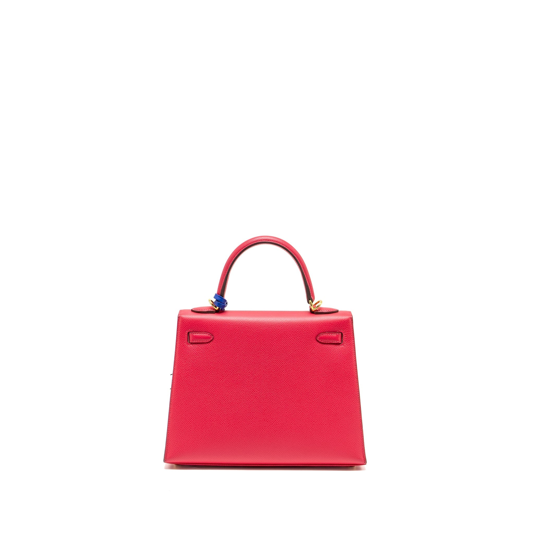 HERMES KELLY 25 EPSOM ROSE MEXICO GHW
