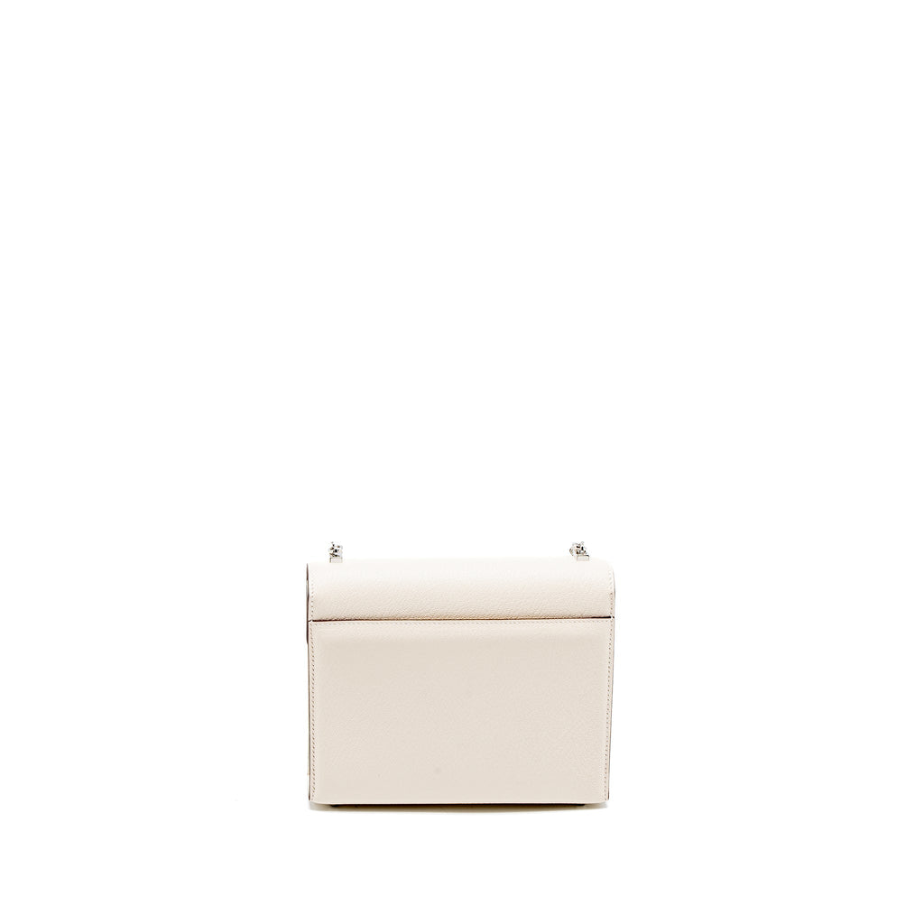 HERMES MINI VERROU CHEVRE MYSORE NATA HAVANE/CHAI/ETOUPE HARDWARE