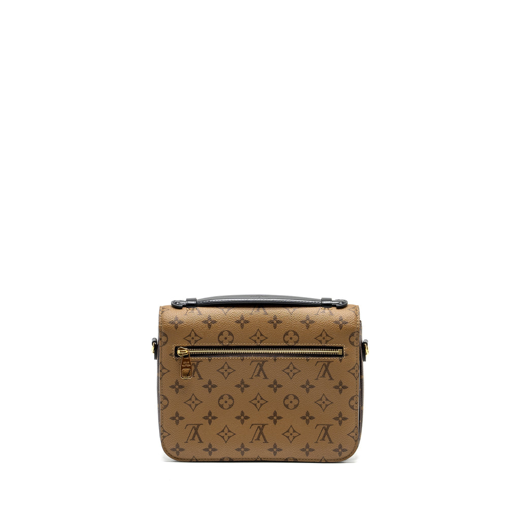 LOUIS VUITTON POCHETTE METIS MONOGRAM REVERSE CANVAS GHW