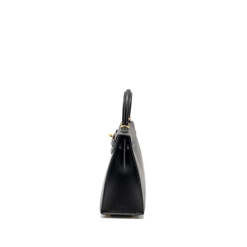 HERMES KELLY 25 SOMBRERO BLACK GHW