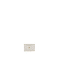 CHANEL CLASSIC CARD HOLDER CAVIAR WHITE LGHW (MICROCHIP)