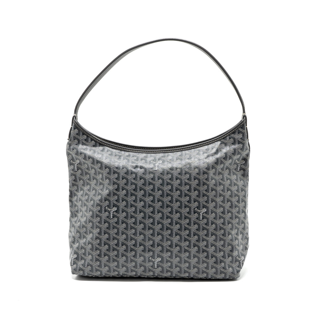 GOYARD BOHEME HOBO PM GOYARDINE CANVAS GRIS SHW
