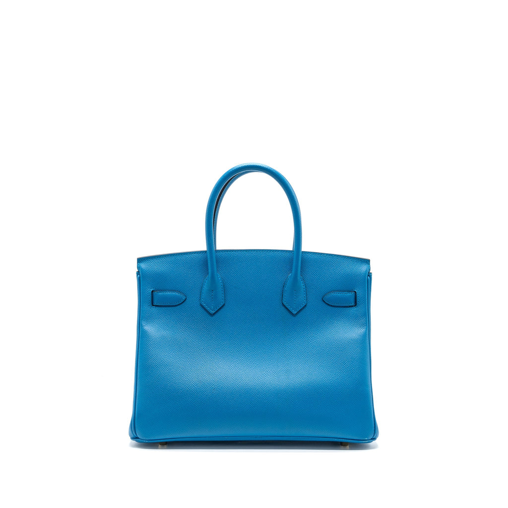 HERMES BIRKIN 30 EPSOM BLUE GHW