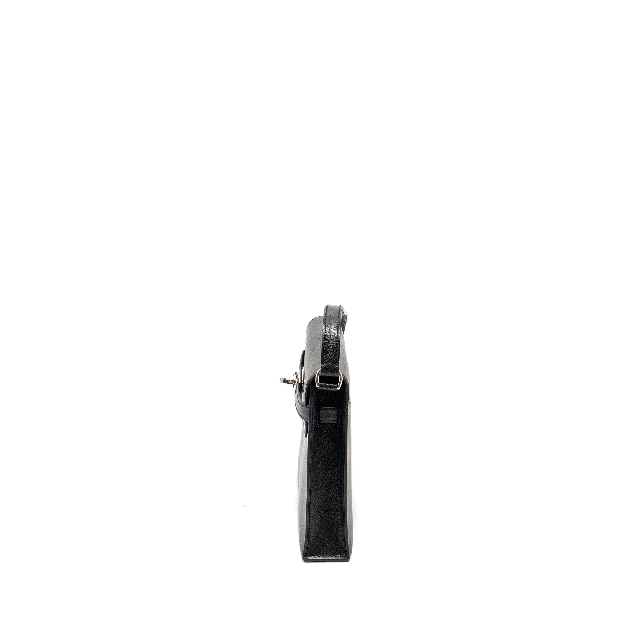 HERMES KELLY ELAN CHÈVRE CHAMKILA BLACK SHW