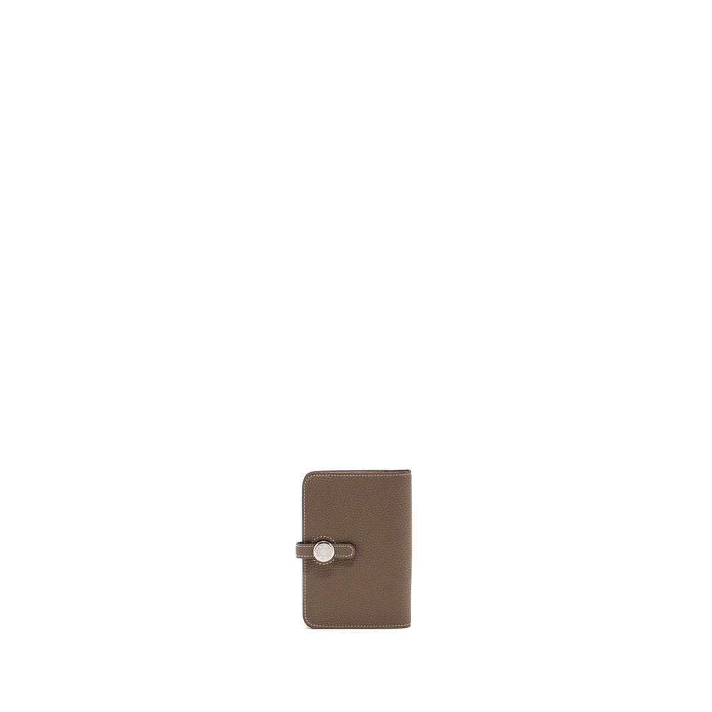 HERMES DOGON COMPACT WALLET TOGO ETOUPE SHW