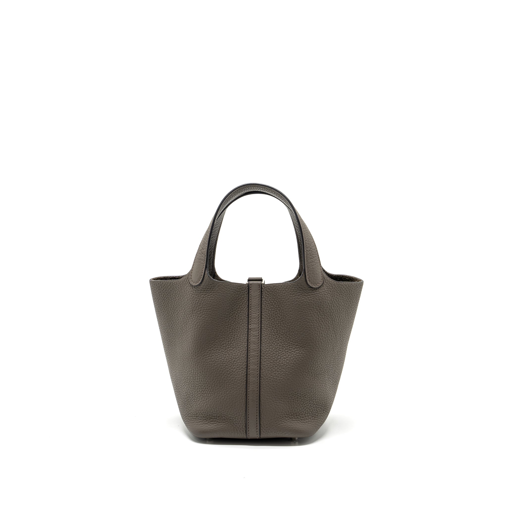 HERMES PICOTIN 18 CLEMENCE GRIS ETAIN SHW