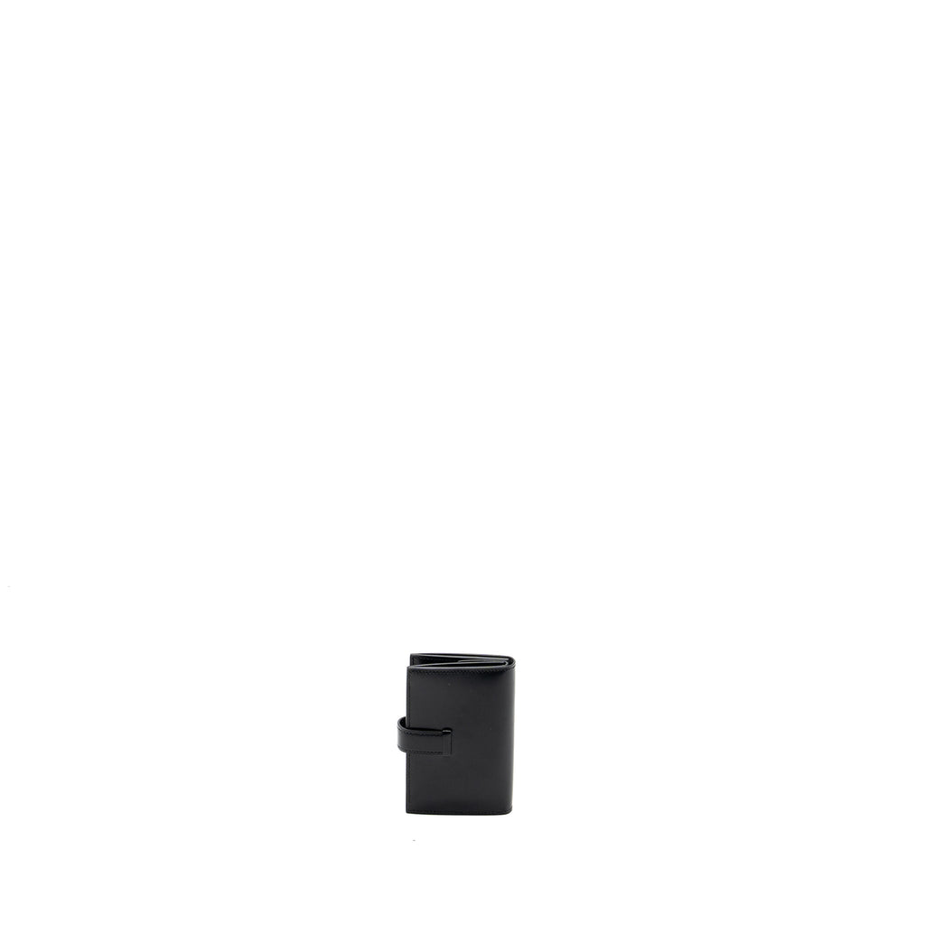 HERMES BEARN MINI WALLET BOX CALFSKIN SO BLACK