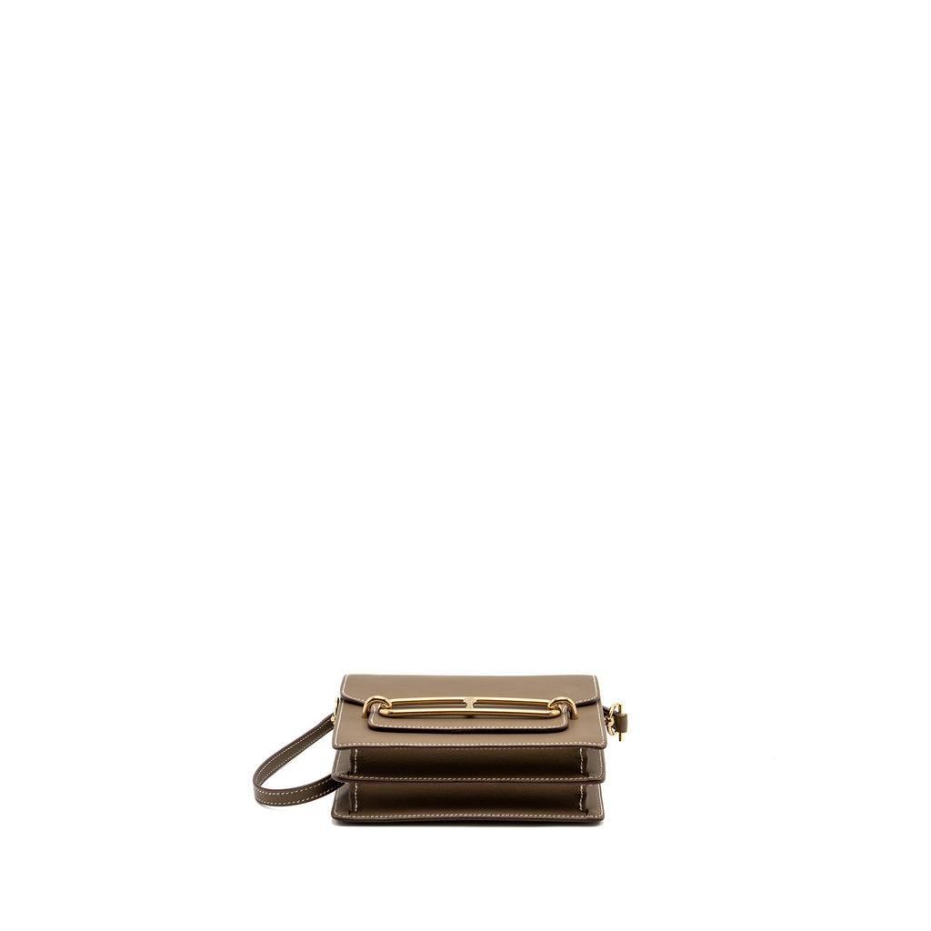 HERMES MINI ROULIS SWIFT ETOUPE LGHW