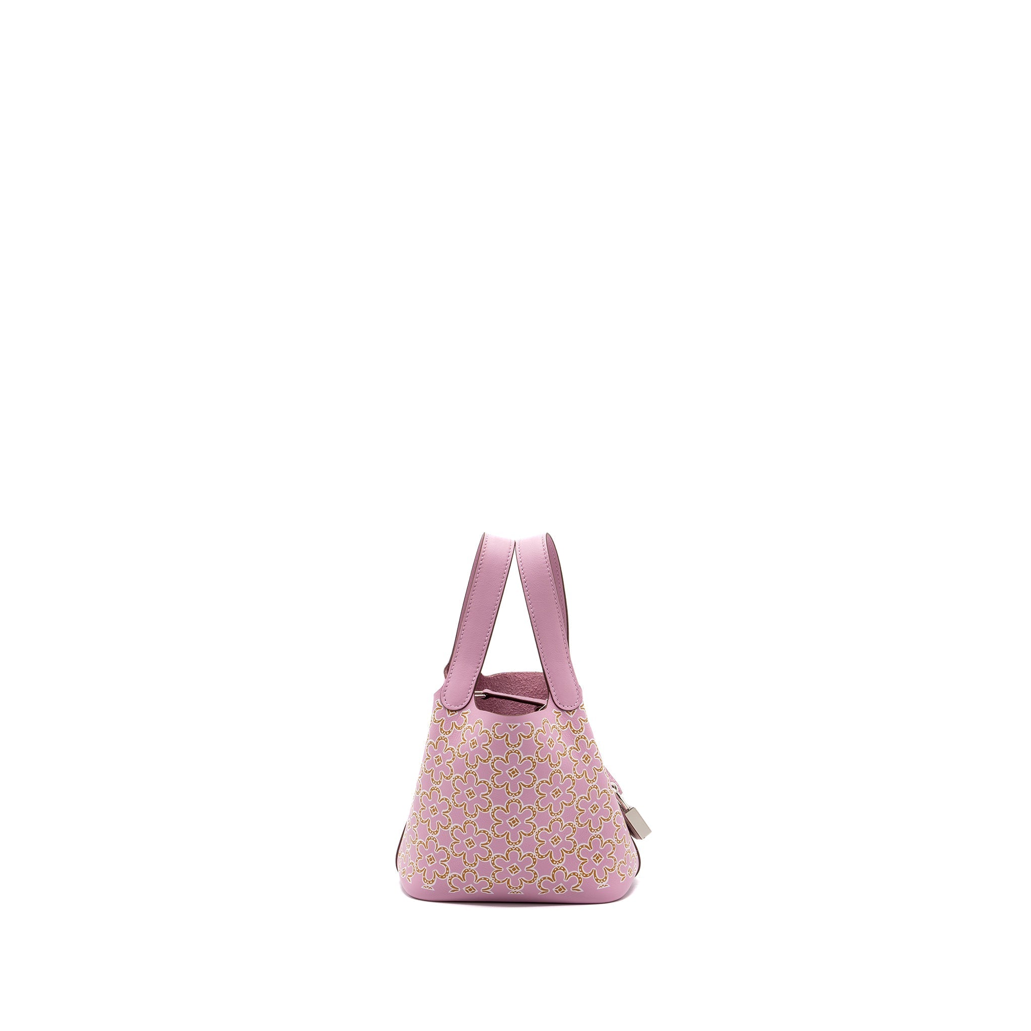 HERMES LUCKY DAISY MICRO PICOTIN 14 LOCK BAG SWIFT MAUVE SYLVESTRE SHW