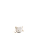 CHANEL MINI VANITY WITH CHAIN LAMBSKIN WHITE LGHW