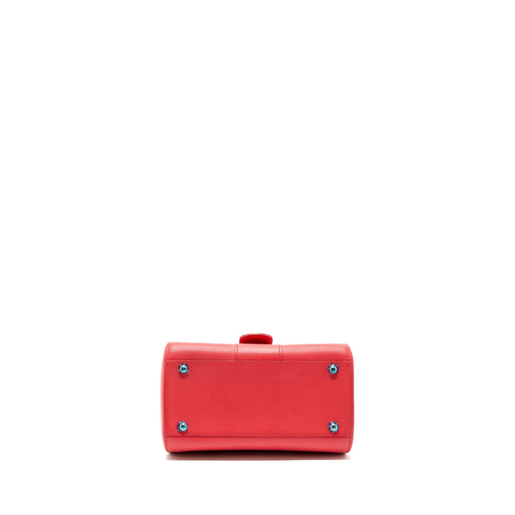 DELVAUX MINI BRILLIANT BOX CALFSKIN PINK GHW
