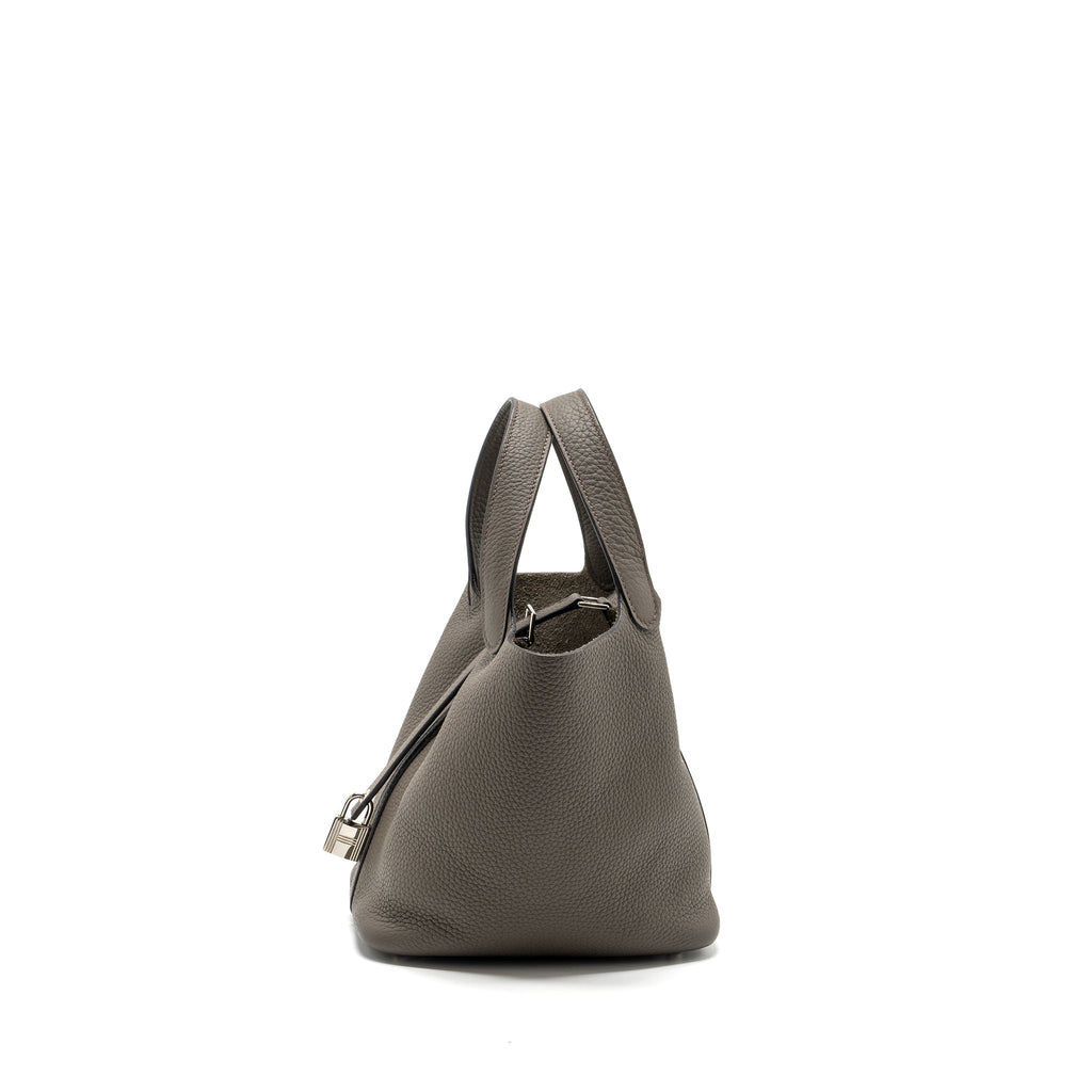 HERMES PICOTIN 18 CLEMENCE GRIS ETAIN SHW